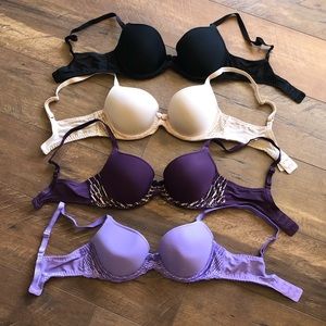 WACOAL LA FEMME PLUNGE T-SHIRT BRA BUNDLE